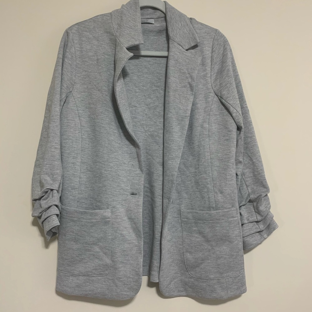 bailey 44 gray blazer